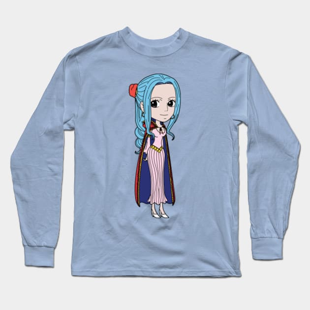 Nefertari Vivi Long Sleeve T-Shirt by onepiecechibiproject